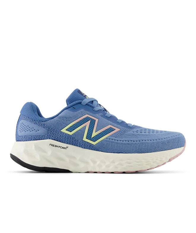 Chaussures Running de New Balance Fresh FoamFemme X Evoz V4 Bleu Laguna