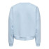 Moletom Mulher Only Onl Life L/S Crew Oversize Cashmere Azul