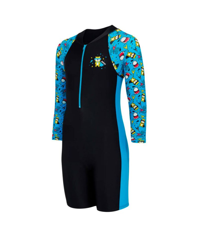 Maillot de bain Natation de Zoggs Long Sleeve All In One Enfant