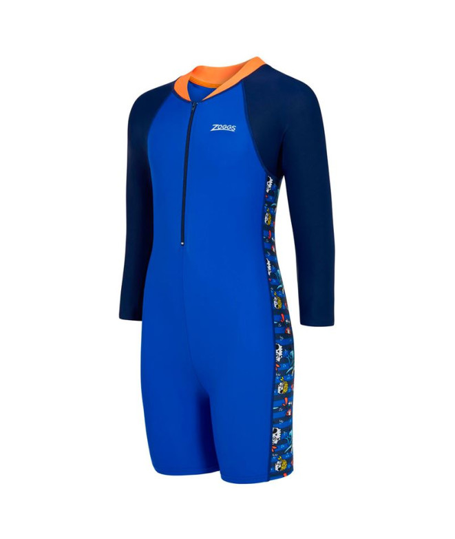 Maillot de bain Natation de Zoggs Long Sleeve All In One Enfant