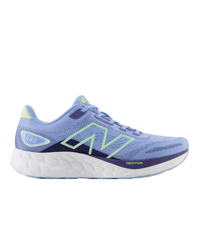 Zapatillas Running New Balance Fresh Foam 680 V8 Mujer Electric Sky