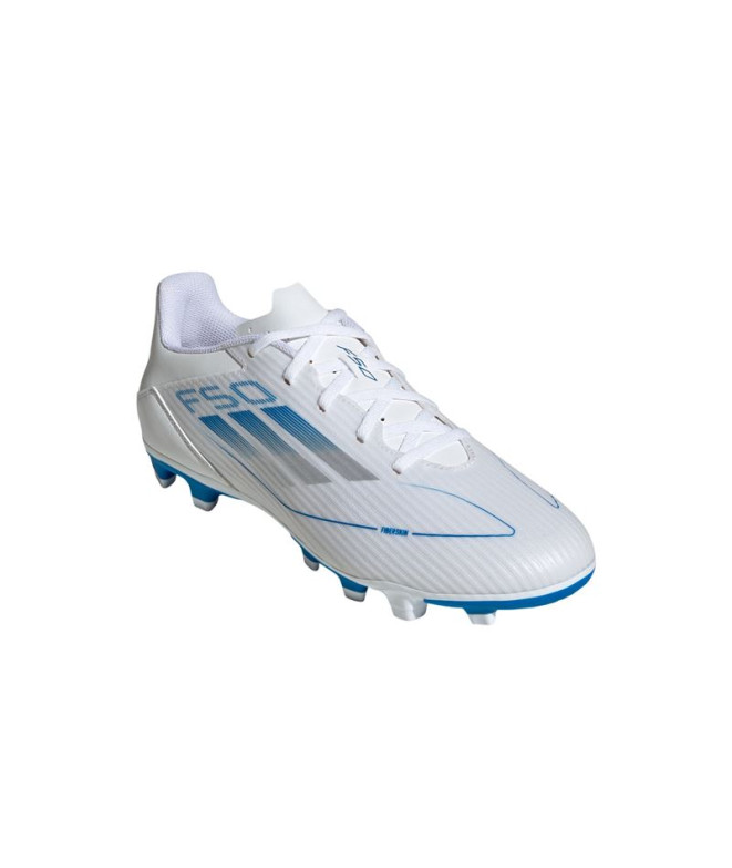 Futebol adidas Chuteiras F50 Club Fg/Mg brancas