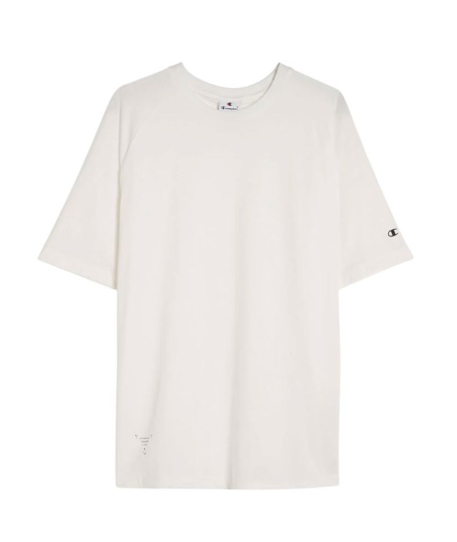 Camiseta Champion SS Hombre Blanco