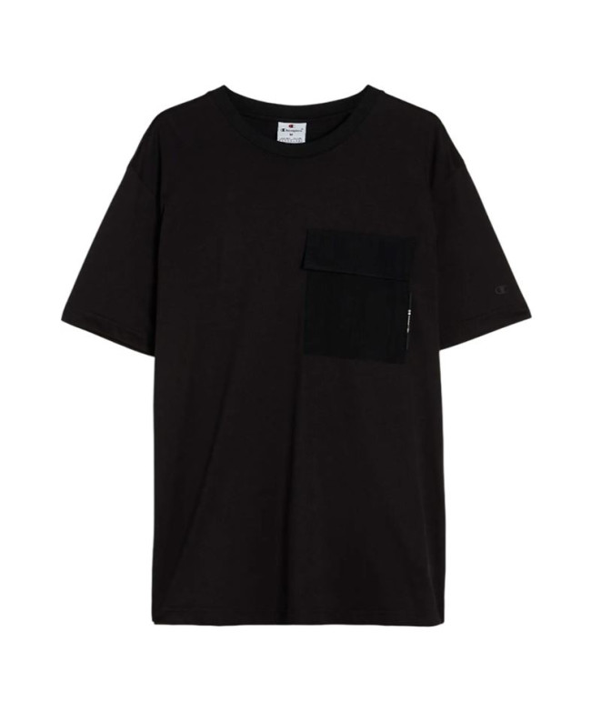 Camiseta Champion SS Hombre Negro