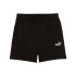 Calça Puma Essentials pequeno com o logótipo n.º 1, preto Mulher