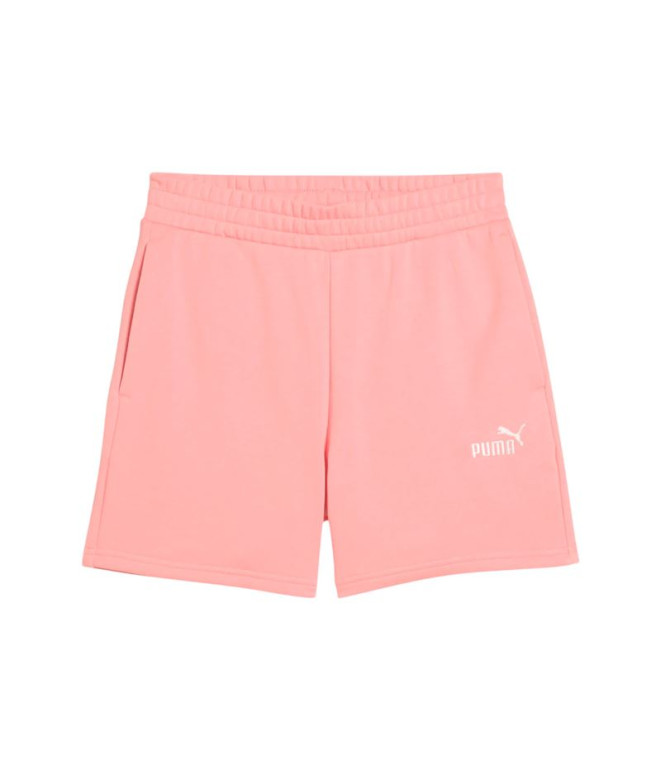 Calça Puma Essentials Pequeno Logotipo Nº 1,Rosa Mulher