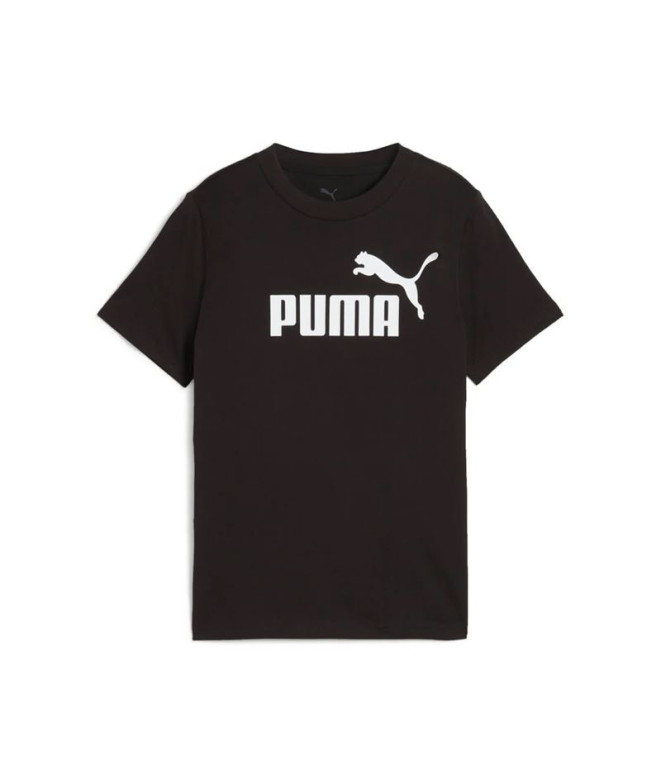 Camiseta Puma Essentials No. 1 Logo G, preto, Menina