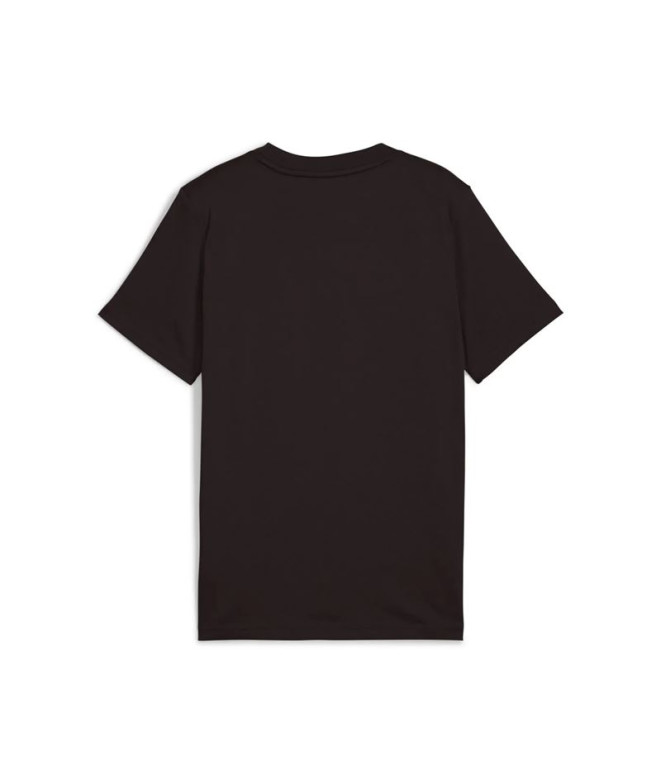 Camiseta Puma Essentials No. 1 Logo G, Black, Niña