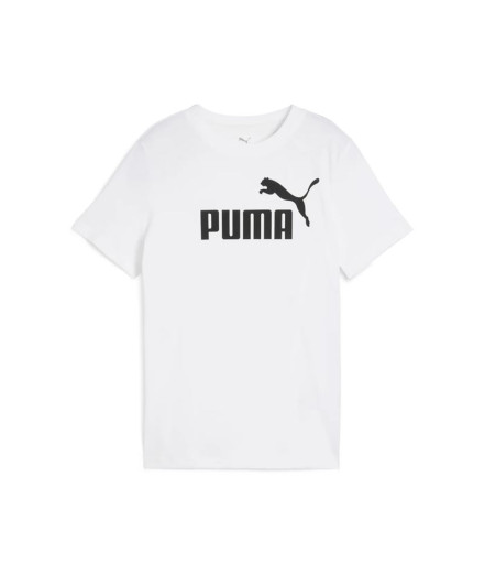 Camiseta Puma Essentials No. 1 Logo G, Whi Niña