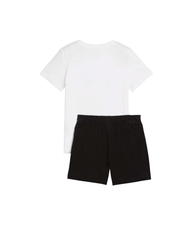 Conjunto Puma Essentials Branco Menino