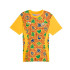 Camiseta de Futebol Puma Ghana Premmatch Ss Amarelo Homem