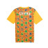Camiseta de Futebol Puma Ghana Premmatch Ss Amarelo Homem