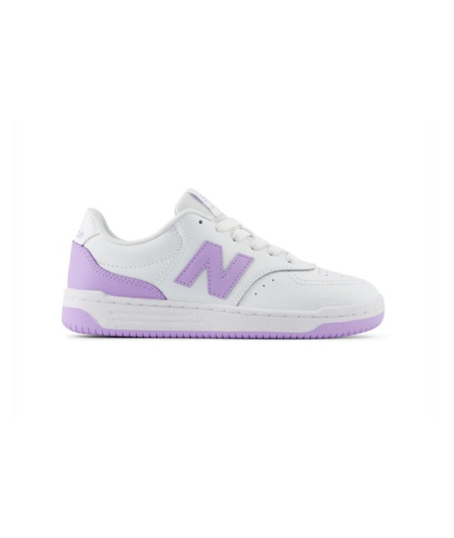 Zapatillas New Balance B80 Infantil White