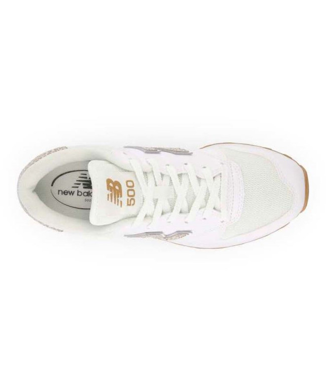 Sapatilhas New Balance 500 Branco Mulher