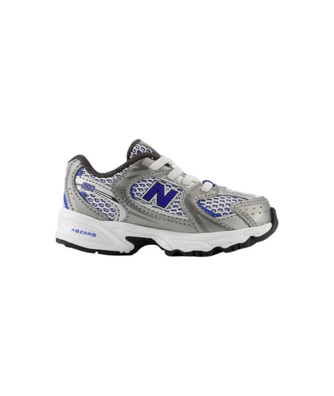 Chaussures New Balance 530 Bungee Argent Foncé Métallisé Enfant