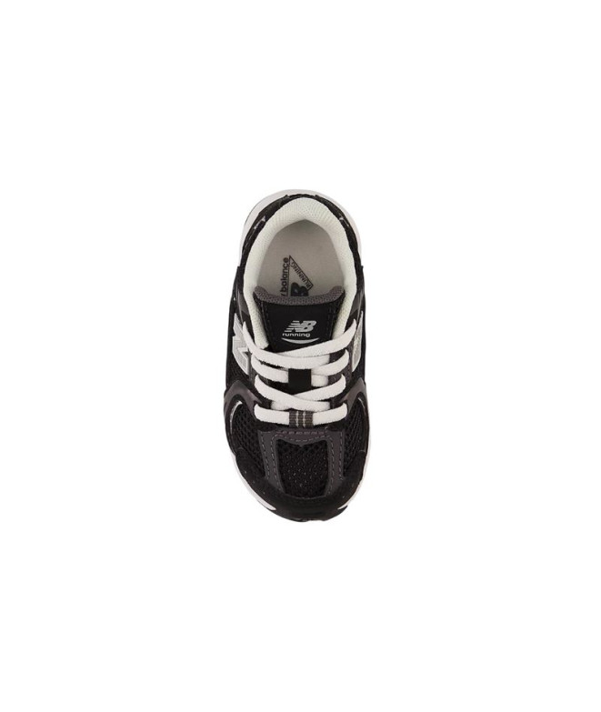 Chaussures New Balance 530 élastique noir Bébés