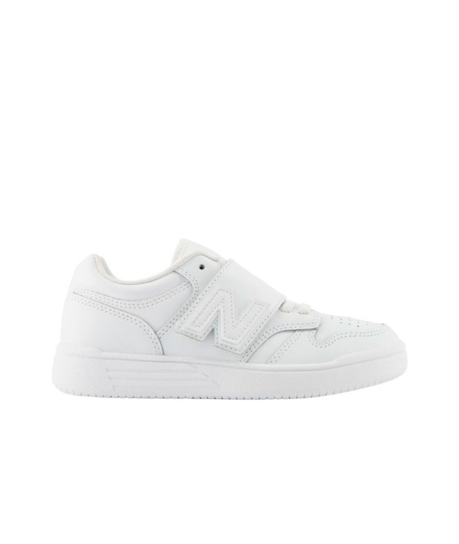 Chaussures New Balance 480 Hook & Loop Blanc Enfant