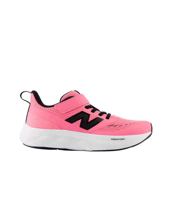 ChaussuresNew Balance Fresh FoamHaut 625 Bungee Lace With Strap Rose Enfant