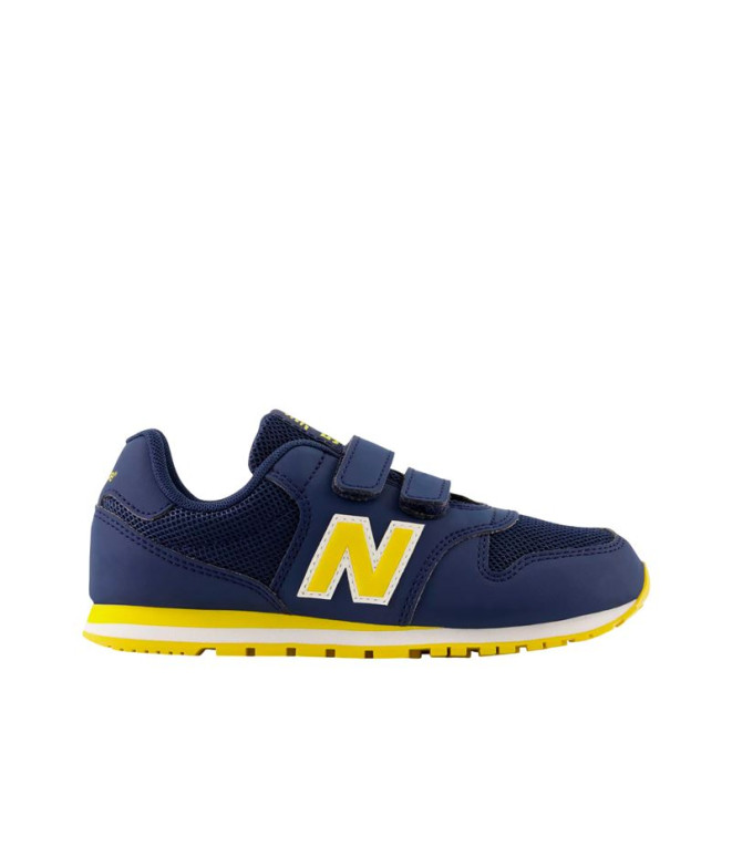 Zapatillas New Balance 500 Hook & Loop Infantil Nb Navy