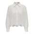 Camisas Only Onlvalais L/S Cloud Dancer Mulher