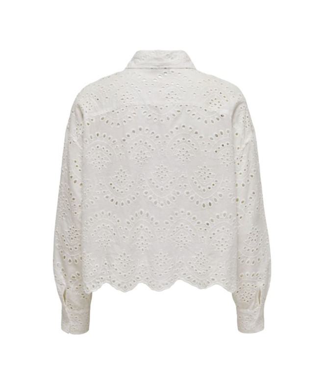 Chemises Only Onlvalais L/S Cloud Dancer Femme