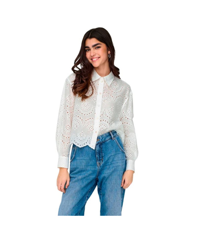 Chemises Only Onlvalais L/S Cloud Dancer Femme