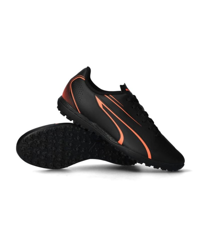 Botas de futebol Puma Vitoria Tt, Preto Glowing...