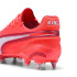 Botas de fútbol de Fútbol Puma King Ultimate Mxsg Rojo brillante/Blanco/Rojo fuego