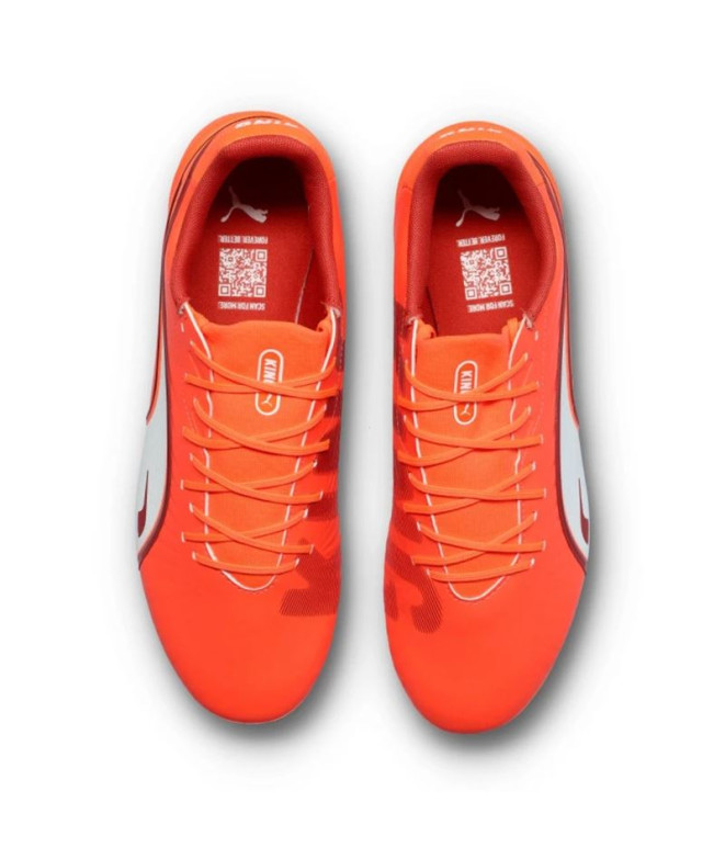 Bottes de football Puma King Match Mg, Glowing...