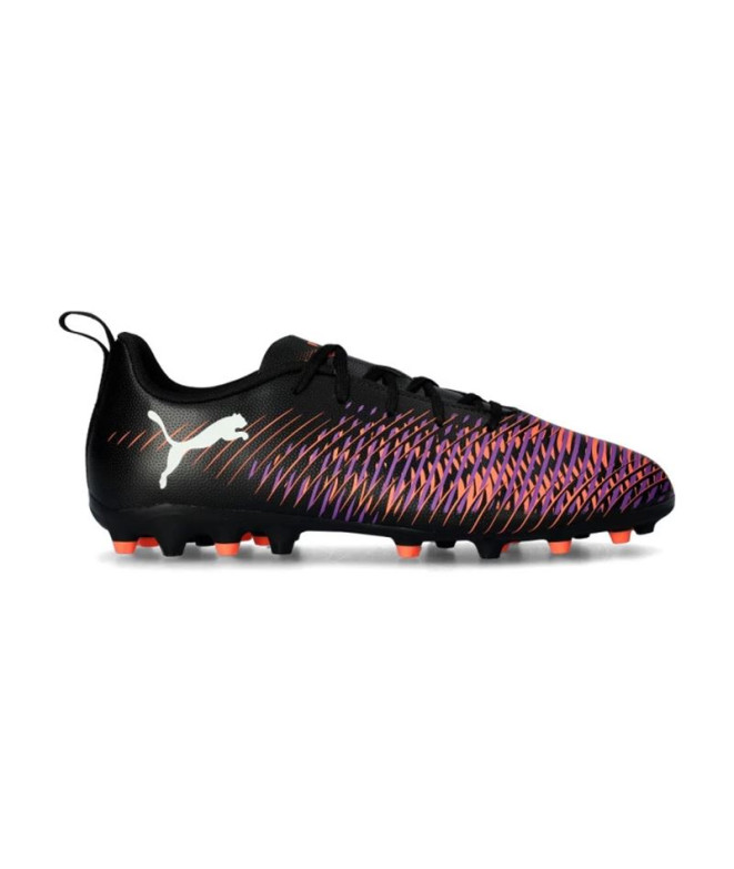 Botas De Fútbol Puma Future 8 Play Mg , Black, Niño