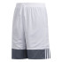 Calça Basquetebol adidas Infantil by Basketball 3G Speed Reversible Short Cinzento