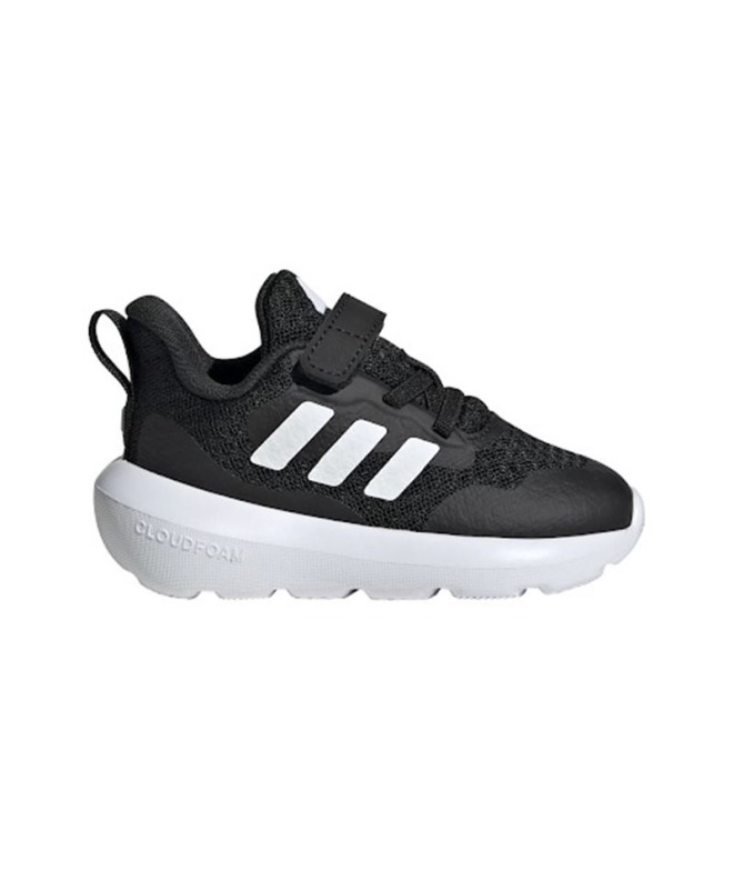 Zapatillas Adidas Fortarun 3.0 Infantil Negro Blanco