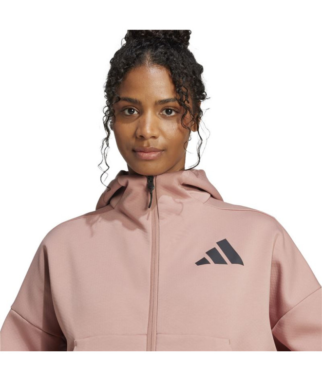 Sweat adidas Femme Z.N.E. Fz Pink