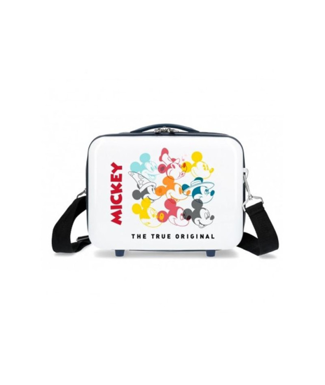 Neceser Disney Adapt Abs Mickey Magic Blanco
