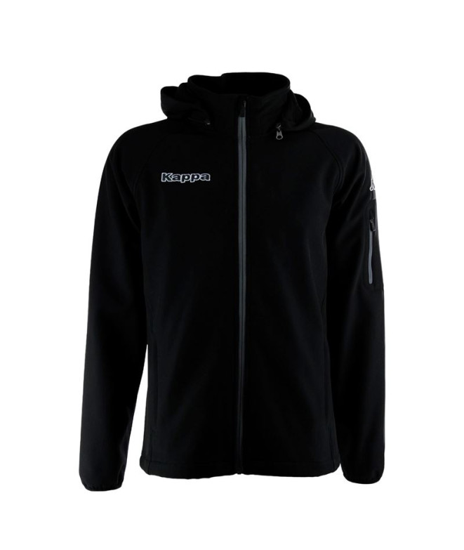 Chaqueta Fitness Kappa Valas Hombre Black
