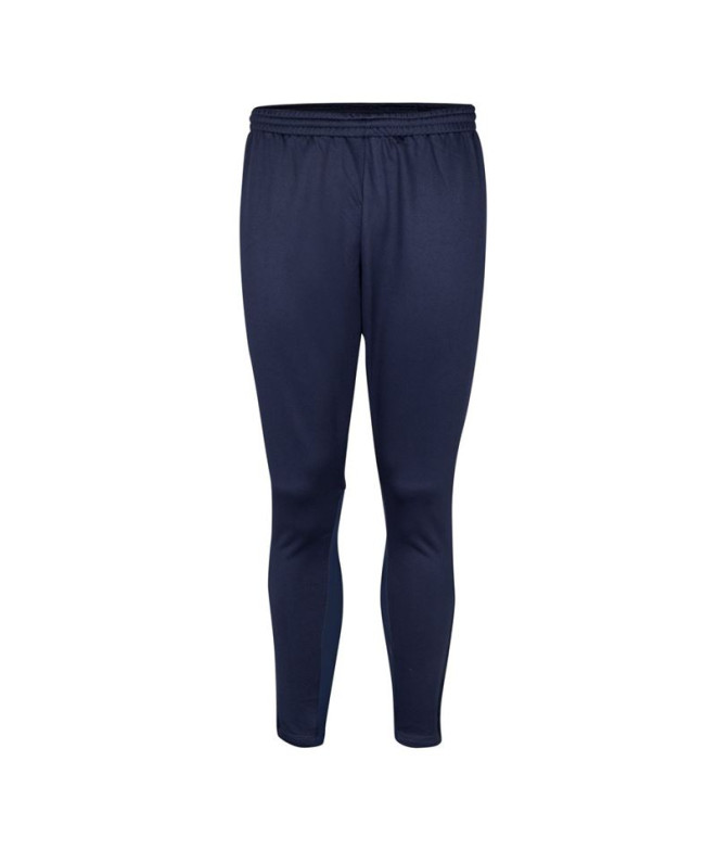 Calça Fitness Kappa Homem Ponte Ultra Fit azul-marinho/branco