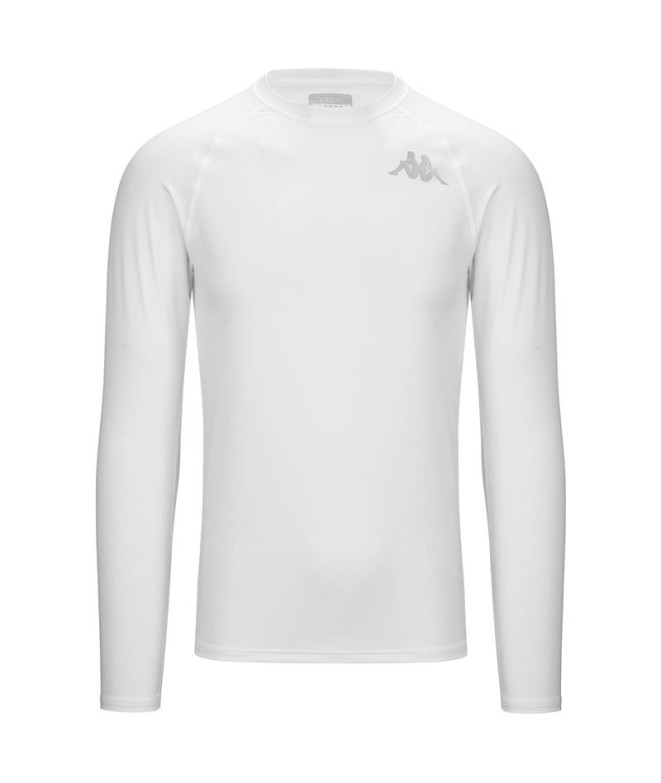 Camiseta Futebol Kappa Homem Camisola interior Vurbat Ls Branco