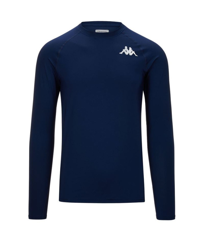 Camiseta Fútbol Kappa Vurbat Undershirt Ls Hombre Blue Marine