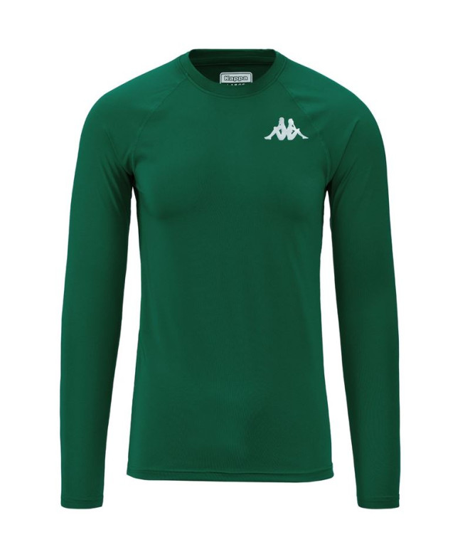 Camiseta Fútbol Kappa Vurbat Undershirt Ls Hombre Verde Oasis