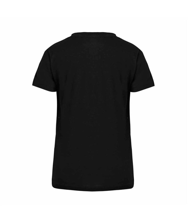 Camiseta Kappa Bts Bessya Niña Black/Pink