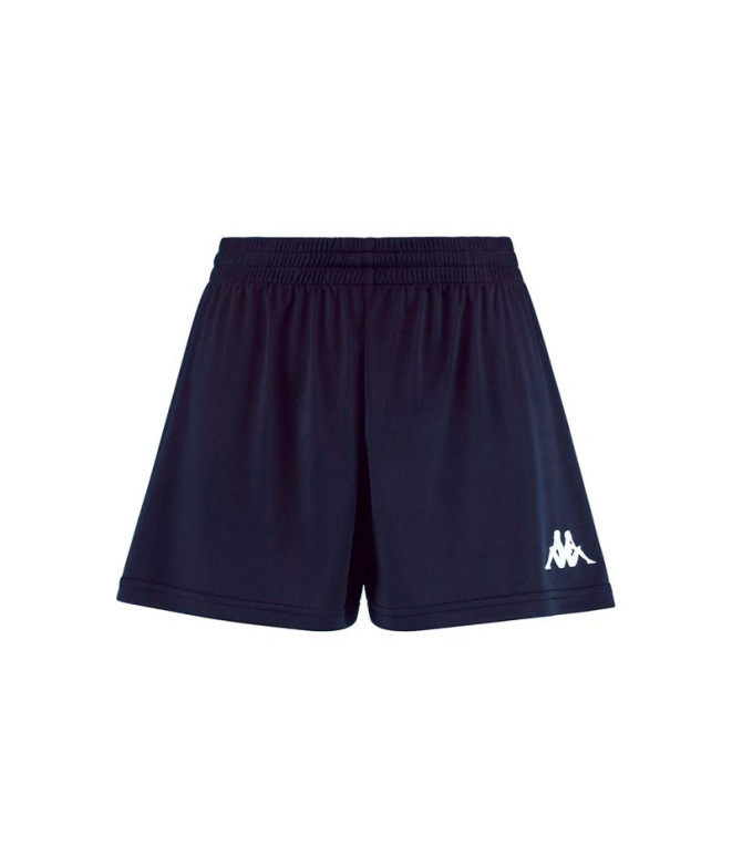 Calça Fitness Kappa Mulher Borda Andebol Azul Marinho