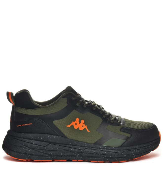 Chaussures Kappa Homme Yukon Green Africa/Noir/Orange Pops