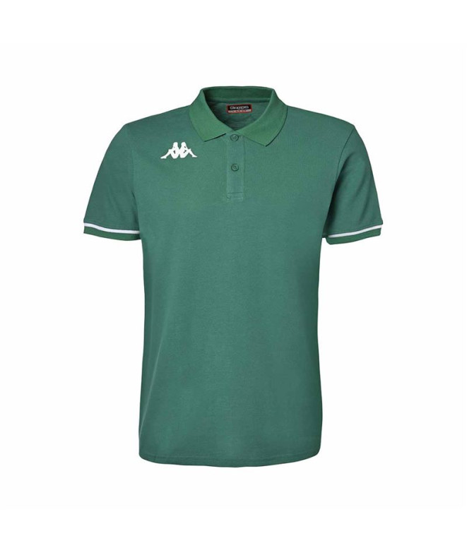 Polo Kappa Barli Hombre Green/White