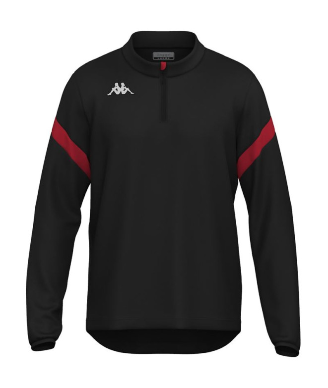 Sudadera Fitness Kappa Dolvole Hombre Black/Red