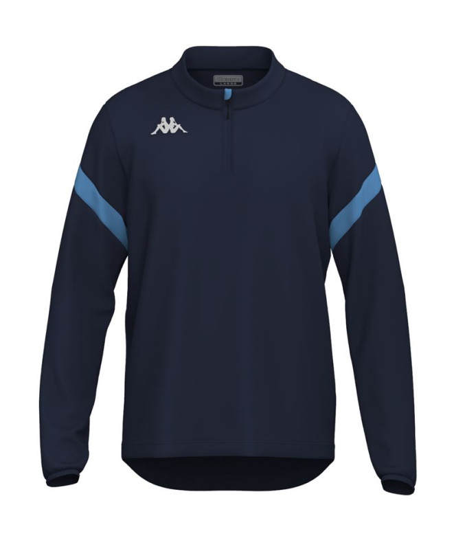 Sudadera Fitness Kappa Dolvole Hombre Blue Marine/Blue Sky
