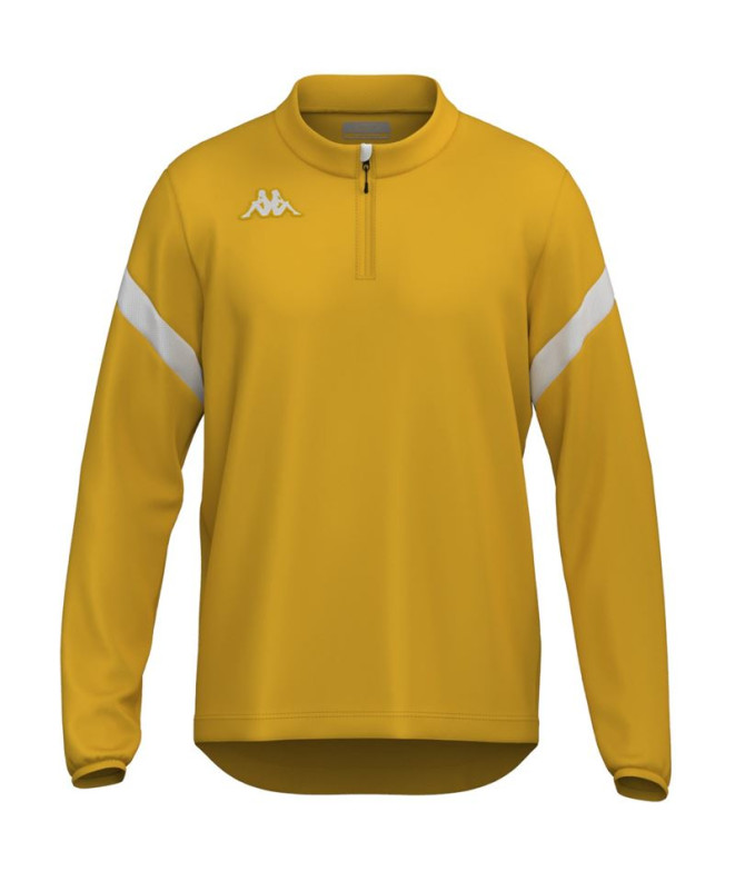 Sudadera Fitness Kappa Dolvole Hombre Yellow Chrome/White