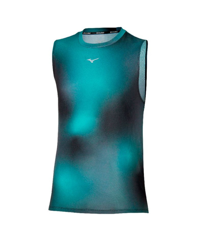Camiseta de Running Mizuno Core Graphic Hombre Verde