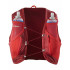 Chaleco de Running Salomon Active Skin 12 Set Red Dahlia/High Risk
