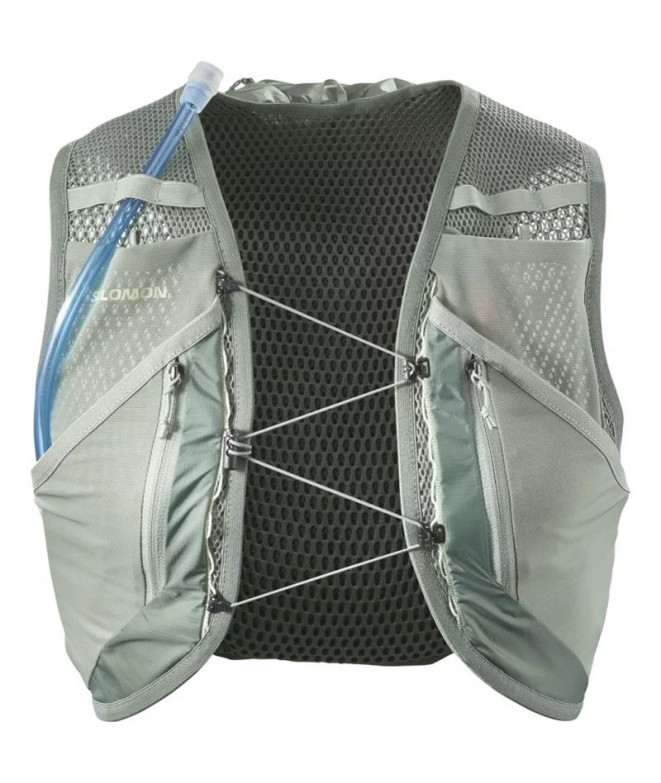 Chaleco de Running Salomon Active Skin 12 Reservoir Laurel Wreath/L