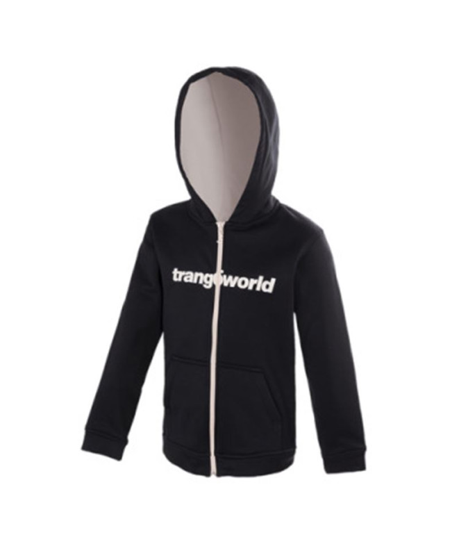 Chaqueta Trangoworld Oby Infantil Rojo Anaranjado/Gris